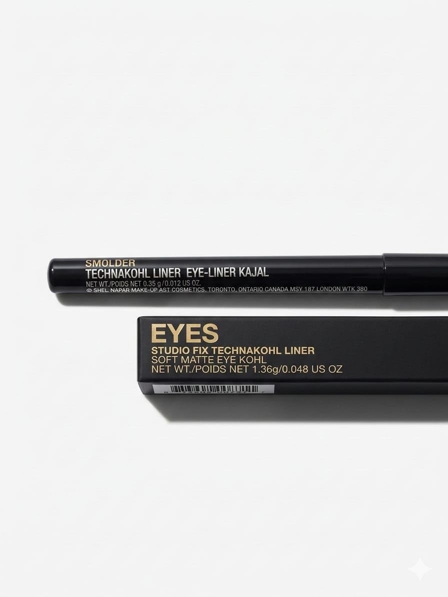 Studio Fix Technakohl Liner, Soft Matte Eye Kajal, Black