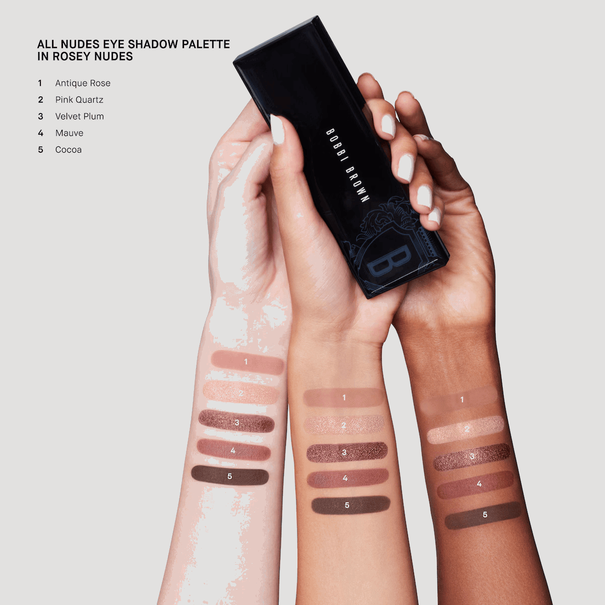 Bobbi Brown Eyeshadow Palette - Rosey Nudes (6 g)
