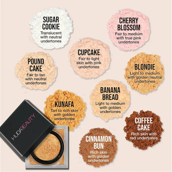Huda Beauty Easy Bake Loose Baking & Setting Powder (Net Wt. 20 g)