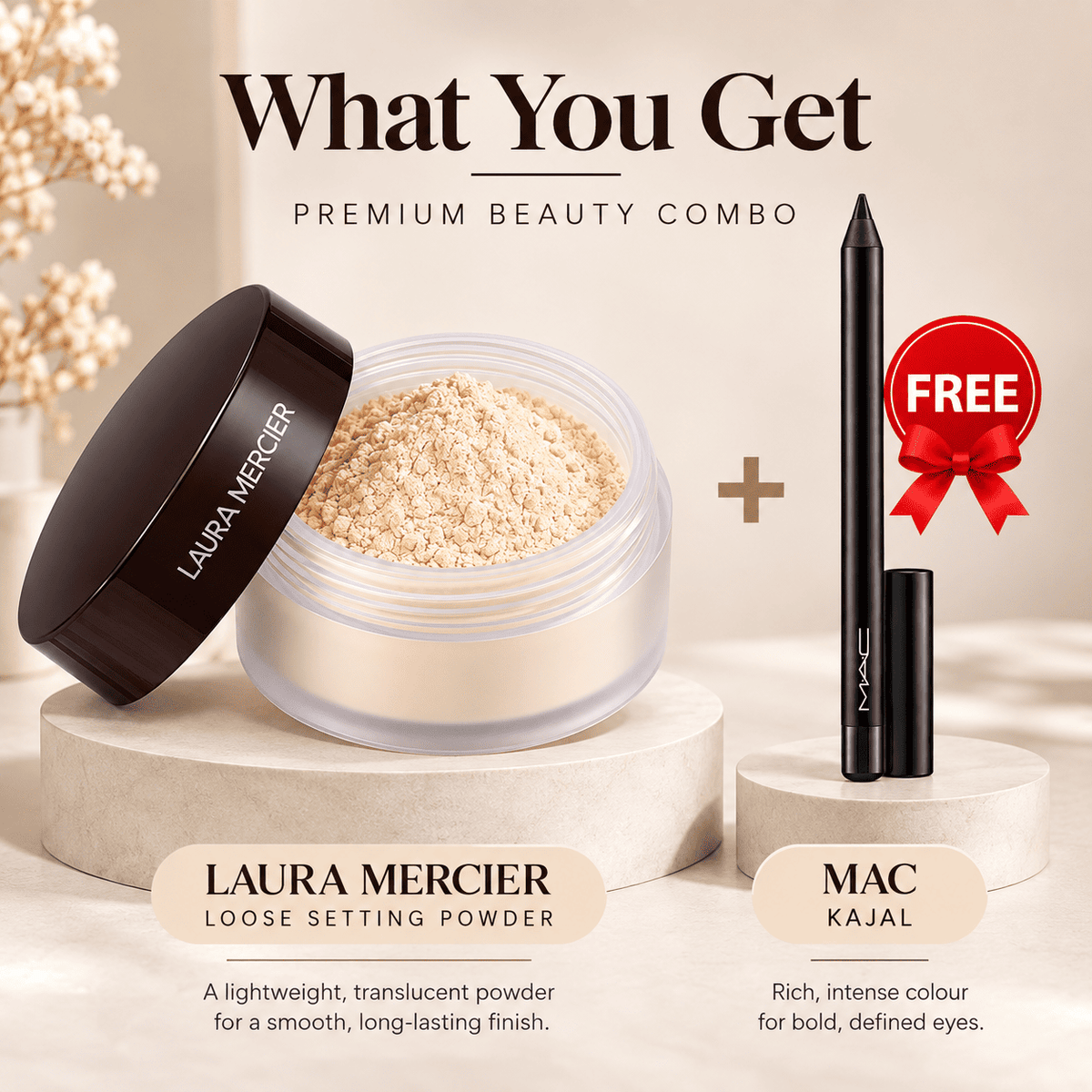 Laura Mercier Loose Setting Powder – Get MAC Kajal FREE